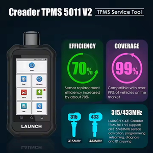 Para <span class=keywords><strong>LAUNCH</strong></span> Creader TPMS 5011 V2 Universal para probador de presión de neumáticos, coches de diagnóstico alimentados por batería, Datos del <span class=keywords><strong>Sensor</strong></span> TPMS - Product Image 6