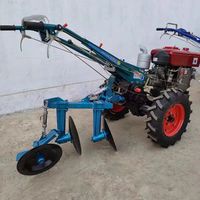 Tracteur à deux roues motrices (2RM) manuel à double disque, 20 CV, haute productivité, fabriqué en Chine, vente chaude, petit modèle, prix abordable