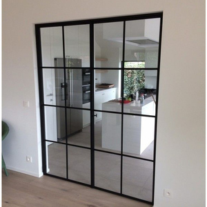 <span class=keywords><strong>Porte</strong></span> <span class=keywords><strong>coulissante</strong></span> en aluminium certifiée NFRC AS2047, cadre fin moderne, <span class=keywords><strong>double</strong></span> vitrage noir, portes patio pour villa de luxe - Product Image 4