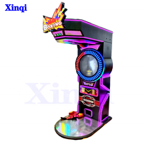 Machine de boxe commerciale à monnayeur en promotion, jeu d'arcade de récompense avec affichage du score, la machine de boxe ultime