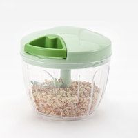 Smile Mom 400ml Ecologischvriendelijke Anti-aanbak Plastic Keukenhulpje - Mini Snelle Knoflook Snijder voor Eieren CE Gecertificeerd
