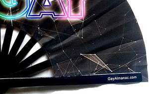 Abanicos Plegables de Plástico Ecológicos Personalizados 2025 con Varillas Grandes de Plástico y Logotipo Pintado, Artesanías de Plástico - Product Image 5