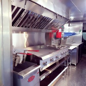 Chariot de <span class=keywords><strong>cuisine</strong></span> portable, kiosque alimentaire, pour Pizza et café, outil électrique - Product Image 5