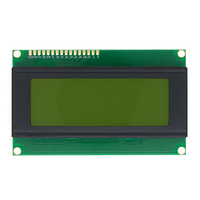 Modul LCD AITEWIN ROBOT 20x4 dengan IC Driver 2004 LED Biru/Kuning Hijau Lampu Latar Karakter Putih
