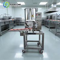 Grande machine entièrement automatique de moulage et de formage de galettes de viande de bœuf et de pommes de terre pour hamburgers, en promotion, machine à faire des galettes jamaïcaines