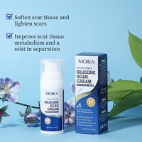 Crème cicatrisante pure à la glycérine pour réparer et éclaircir les cicatrices, gel de silicone hydratant pour le corps 50g, vente en gros