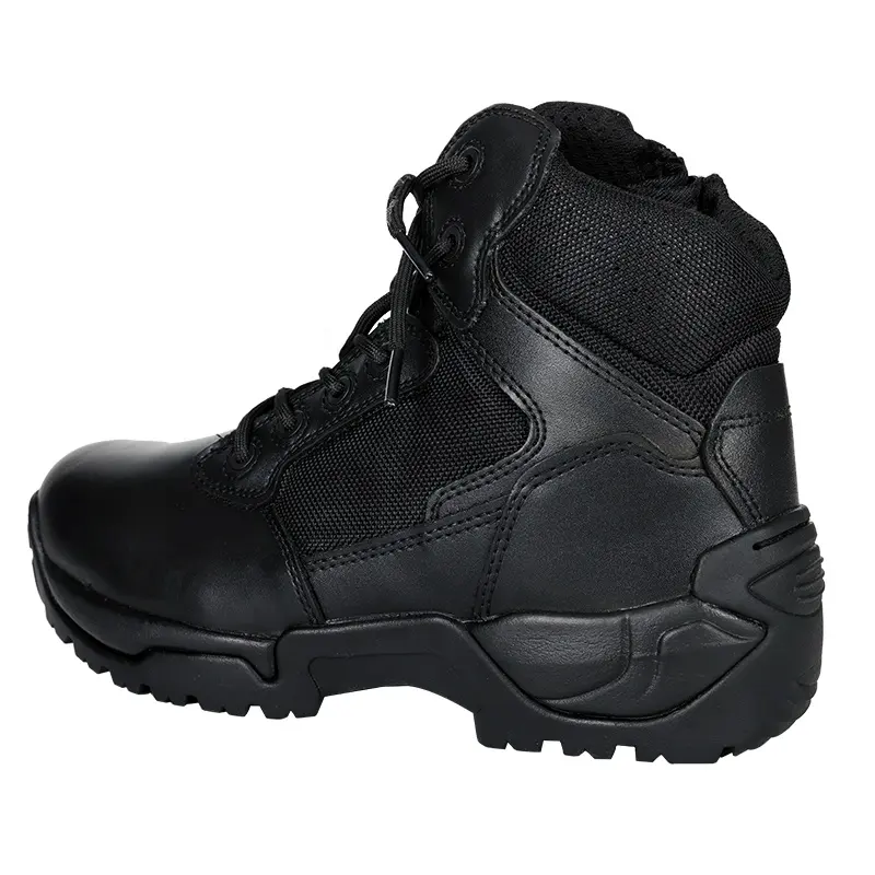 حذاء سلامة للعمل من Erkek Botas باللون الأسود للرجال بسعر الجملة حذاء برقبة مناسب للمشي لمسافات طويلة والرياضة والتنزه والسير لمسافات طويلة