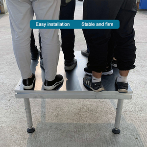 <span class=keywords><strong>4ft</strong></span> x 8ft xách tay Khóa liên động sân khấu, ván ép trắng nền tảng sân khấu, buổi hòa nhạc tổ chức sự kiện sân khấu để bán - Product Image 6