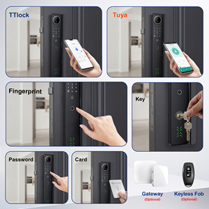 Top-Selling Wholesale <b>Smart</b> Lock <b>Wifi</b> 3D Face Cerradura Digital Screen Pull Push <b>Smart</b> Door Lock With <b>Camera</b> Fingerprint - Product Image 6
