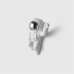 Aerospace Series Iron <b>Wall</b>-Mounted Coat <b>Key</b> <b>Hook</b> Modern Minimalist Design Flexible Functional <b>Wall</b>-Suspended Flying Saucer Style - Product Image 1