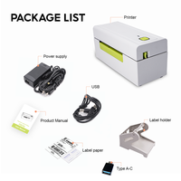 IPRT & BEEPRT Grosir Barcode Sticker Printer 110Mm Thermal Pengiriman Label Printer USB Gigi Biru untuk Shopee Lazada
