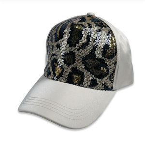 Mode avec perle boucle fermeture casquette de baseball pour femmes chapeau à paillettes - Product Image 4