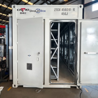 DrolinBox American 40HC Système de refroidissement par air pour machine de minage crypto, 290 unités, certifié classification S21