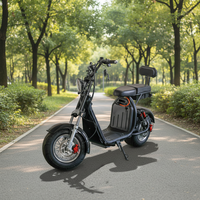 Nouvelle conception, moto chopper à empattement court de 1300 mm, 2000 W, scooter électrique 50 km/h pour adultes, Brésil