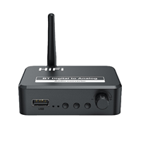 TUTI Großhandel für V5.0 DAC HD Audio-Empfänger mit USB-, RCA-, Optischen und AUX-Anschlüssen für Computer/Laptop und Lautsprecher