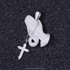 Colgante de Moissanita Yu Ying RTS al por Mayor, 100% Pasa el Test de Diamantes, Colgantes de Moda, Dijes de Plata S925, Colgante de Moissanita VVS - Product Image 1