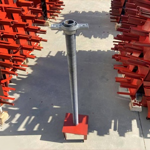 Điề<span class=keywords><strong>u</strong></span> chỉnh thép giàn giáo vít jack cắm <span class=keywords><strong>U</strong></span> đầ<span class=keywords><strong>u</strong></span> Prop một phần giàn giáo cơ sở jack cắm - Product Image 2