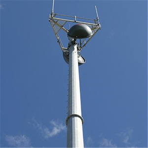 स्टील मोनोपोल एंटीना वाईफ़ाई दूरसंचार टॉवर - Product Image 2