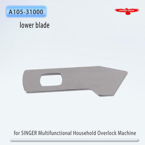 <span class=keywords><strong>Lame</strong></span> d'aigle doré pour SINGER Multifonctionnel Ménage Overlock Machine <span class=keywords><strong>Lame</strong></span> Inférieure A105-31000 Machine À Coudre Pièces 1PCS - Product Image 2