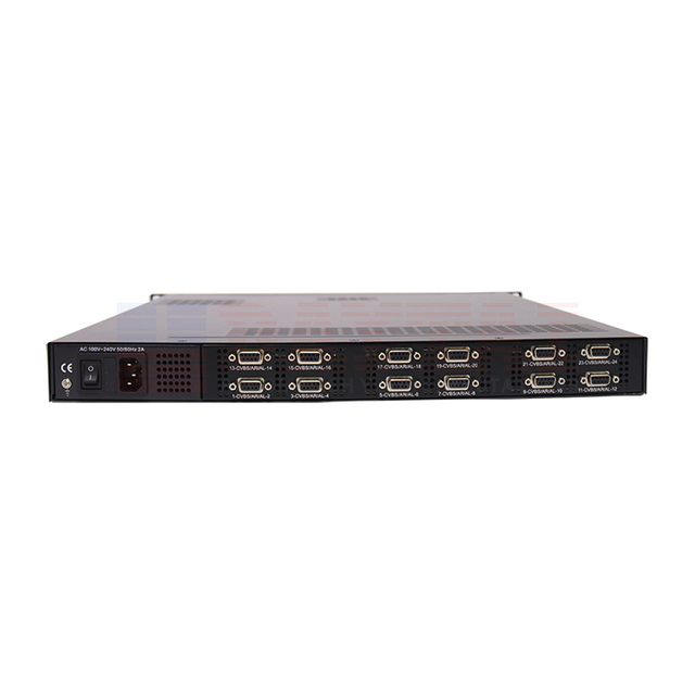 Digital TV Headend HD Encoder 8 12 24 CVBS Input Multi-Channel IPTV Encoder