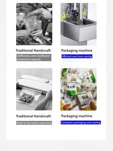 Máquina de envasado cuantitativo y pesaje totalmente automática para gránulos de plástico con sellado trasero y sellado de tres lados. - Product Image 6