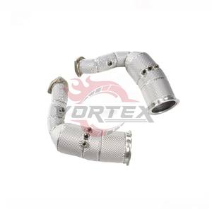 Système d'échappement OPF en acier inoxydable SS304 poli miroir de 1,5 mm d'épaisseur haute performance VORTEX pour Porsche Urus - Product Image 4