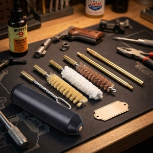 Kit de Limpieza de Armas Portátil al por Mayor de 7 Piezas para Calibres <span class=keywords><strong>9mm</strong></span>, .38, .357, con Varillas de Latón y Cepillos de Bronce - Product Image 6