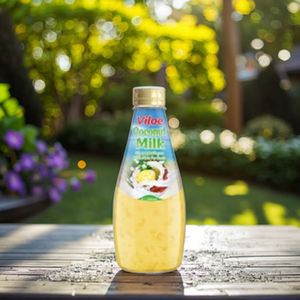Viloe Healthy 290ml Bebida de leche de <span class=keywords><strong>coco</strong></span> Concentrado de sabor original Ingredientes de mango dulce Refrescos dietéticos Lata hecha en China - Product Image 6