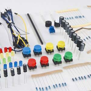 Kit de inicio MLK con placa de desarrollo Mini cables de puente de placa de pruebas y botones pulsadores - Product Image 4