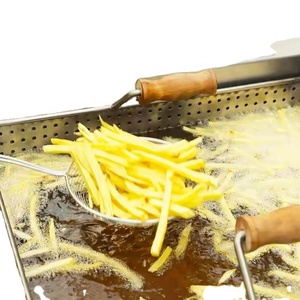 เครื่องผลิตมันฝรั่งทอดกึ่งทอดแช่แข็งแนวอุตสาหกรรม MC เครื่องทำมันฝรั่งทอดแบบผสม - Product Image 3