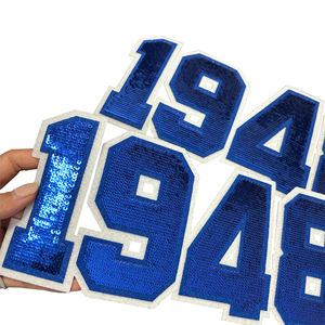 Parche Termoadhesivo con Lentejuelas Azul Rey de la Hermandad <span class=keywords><strong>Zeta</strong></span> Amicae 1948, Insignia de Identidad de la Hermandad Femenina HBCU para Sudaderas y Chaquetas Personalizadas - Product Image 5