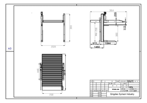 Elevador <span class=keywords><strong>de</strong></span> Autos Portátil <span class=keywords><strong>de</strong></span> 2 Postes a Precio <span class=keywords><strong>de</strong></span> Fábrica - Product Image 6