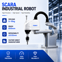 Robot Industrial SCARA de Alta Velocidad de 4 Ejes MB10SC-600, Carga Útil de 10 kg, Alcance de 600 mm, Control PLC para Clasificación y Recolección de Precisión