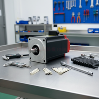 Motor Servo AC Fanuc A06B-0063-B203 con Componentes de Cobre y Aluminio para Automatización Industrial y Máquinas CNC, Garantía de 12 Meses