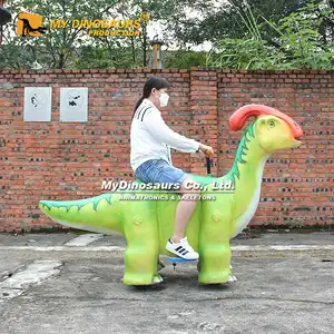 MY Dino Amesement Park attrezzature per parchi giochi Cartoon Dinosaur Scooter