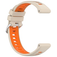 Bracelet de sport en silicone bicolore pour Garmin Forerunner 970 Instinct