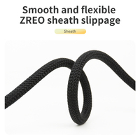 Corde statique en nylon de 9mm de qualité supérieure ultra durable pour les aventures en plein air randonnée corde statique en nylon de 9mm