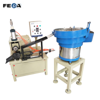 Machine de fabrication de vis de support de lampe FEDA FD-XY2 E27 machine de fabrication de filetage automatique de douille de lampe E14