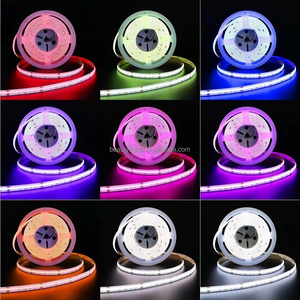 Tira de LED COB RGB de Longitud Personalizada, Precio de Fábrica al por Mayor, 9 Colores, 24v, Alta Densidad - Product Image 2