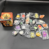 24pcs Mainan Anak Mini Kawaii Mochi Squishies Plastik Ramah Lingkungan Halloween Kustom Cetak Sablon Unik Mainan Promosi