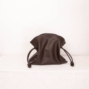 Sac de selle mat en cuir de vachette style britannique |   Mode Hiver Automne Grande Capacité Polyvalent Élégant |   Bonbons à double couche avec fermeture éclair - Product Image 3