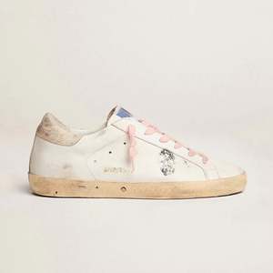 Zapatillas Deportivas Clásicas de Diseño para Mujer, de Piel Genuina, Estilo Vintage Superstar con Estrella Dorada Brillante para Verano - Product Image 3