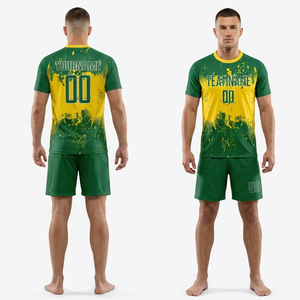Conjunto de Uniforme de Fútbol para Hombre y Jóvenes, Precio al por Mayor, Uniforme de Fútbol Masculino Diseño 2026, Conjunto de Camiseta de Fútbol - Product Image 1