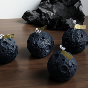Bougies personnalisées de lune noire en forme de boule faites à la main de style créatif parfums mélangés en gros nouvelle annonce cadeau de bricolage bougie parfumée - Product Image 3
