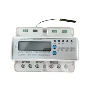 Modbus Kwh Mét Tuya 3 Pha Din Rail WiFi Năng Lượng Thông Minh Điện Thoại Thông Minh App Kiểm Soát Wifi Energy Meter Din Rail RS485 Thông Tin Liên Lạc