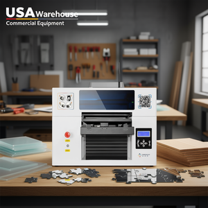 Impresora de Inyección de Tinta UV Jaysprinter ZZ1E 2880DPI, Impresión Automática en Superficie Plana, Madera, Vidrio, Acrílico, Metal, Stock en EE. UU. - Product Image 2