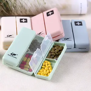 Opret Small Pill Box (3 Pcs), Cute Pill Case Portable for Pocket Purse  Briefcase Travel Pills Box Medicine Storage Container Earplug Case