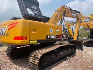 รถขุดตีนตะขาบ SANY มือสอง ได้รับการรับรองมาตรฐาน CE พร้อมบุ้งกี๋ รุ่น SY205C เครื่องจักรขุดดินจากประเทศจีน - Product Image 2