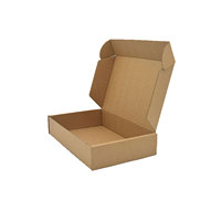 Kaixing ury Boîtes postales écologiques en carton kraft personnalisées pour l'expédition de sous-vêtements et de chaussettes, nouveauté