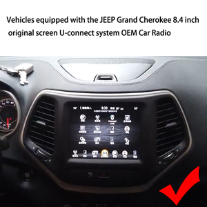 อินเทอร์เฟซวิดีโอในรถยนต์ AZTON สำหรับระบบ Grand Renegade Uconnect 8.4 นิ้ว พร้อม CarPlay และ Android Auto - Product Image 4